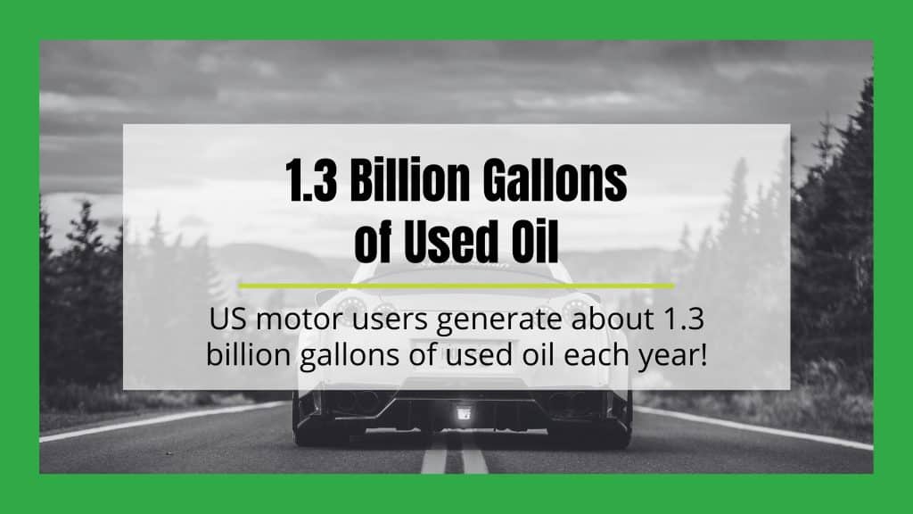 1.3 Billion Gallons Of Used Oil