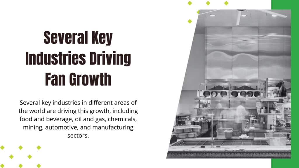 Several Key Industries Driving Fan Growth