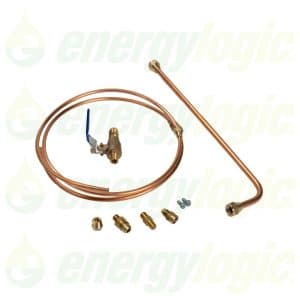 Top Suction 1/2" Pickup Tube w/ 1" Foot Valve - 05000169