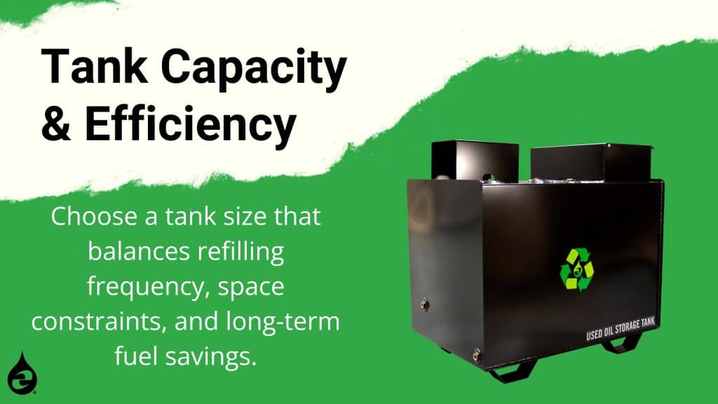 Tank Capacity & Efficiency