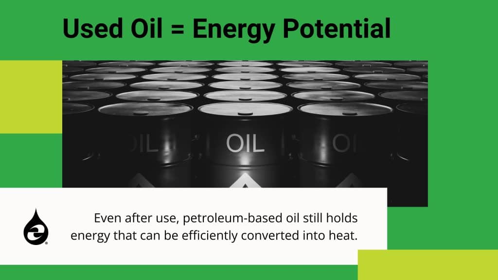 Used Oil = Energy Potential
